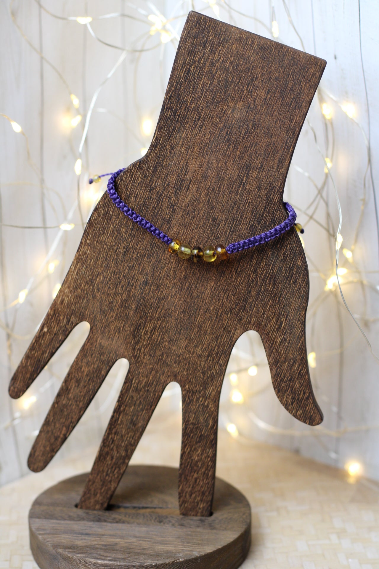 Amber bracelet