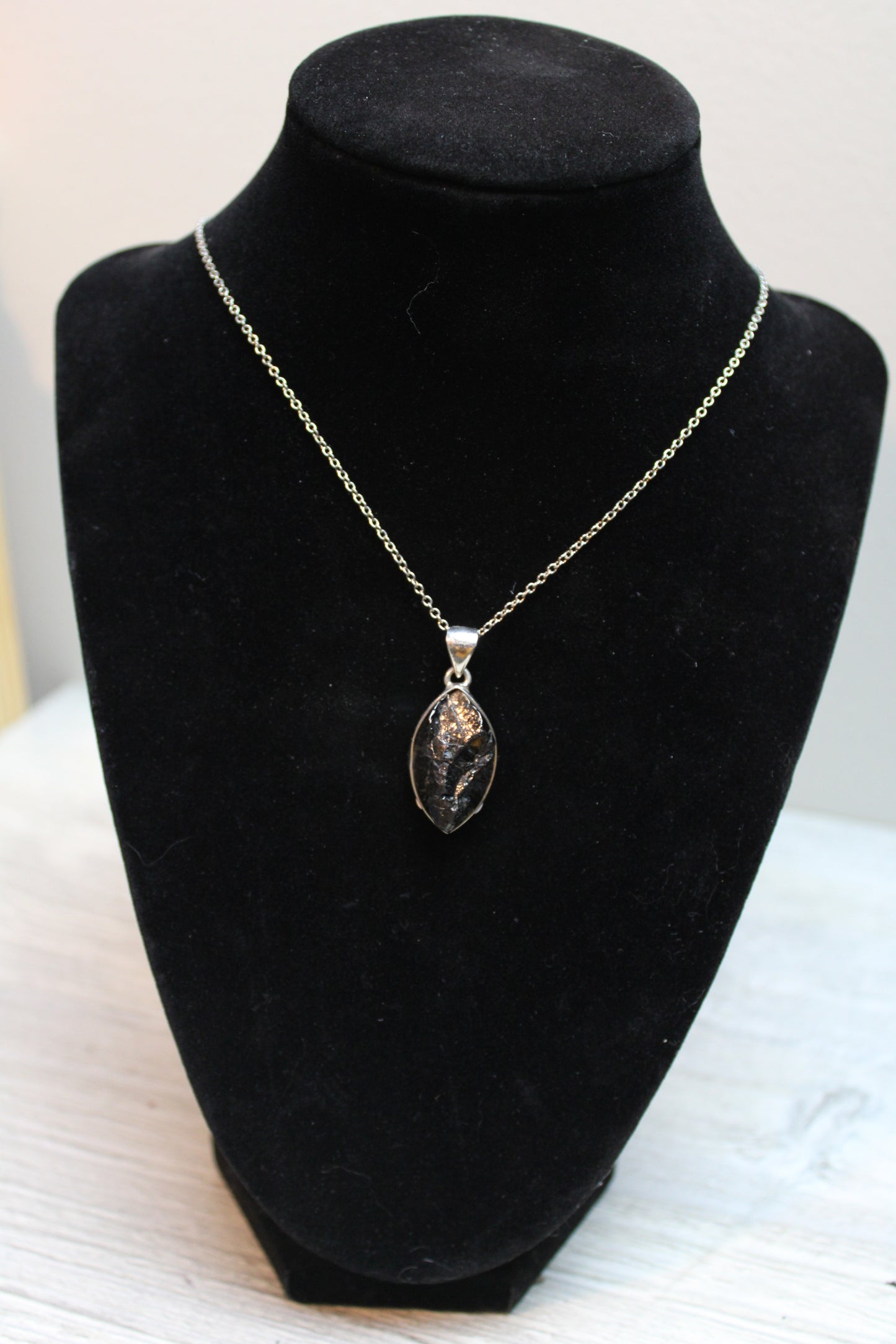 Shungite Elite pendant in 925 silver