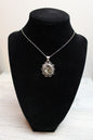 pirite pendant in 925 silver