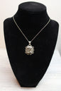 Pirite pendant in .925 silver