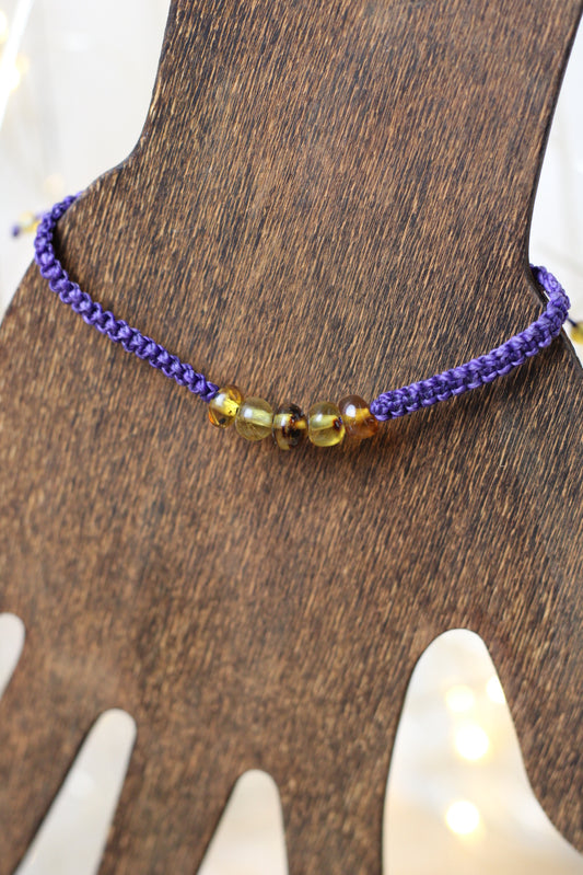 Amber bracelet