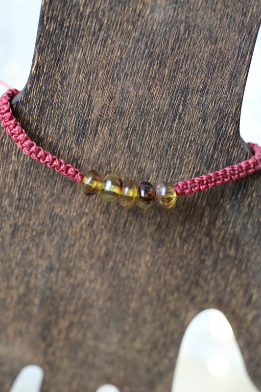 Amber bracelet