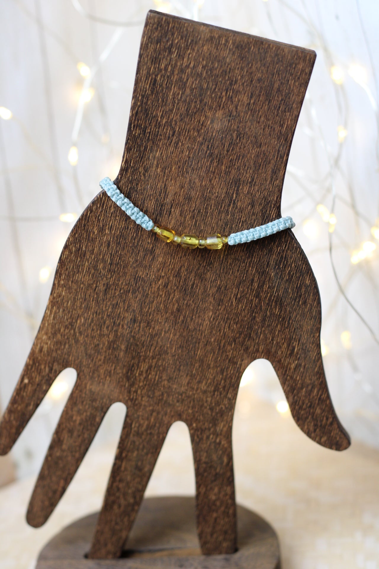 Amber bracelet