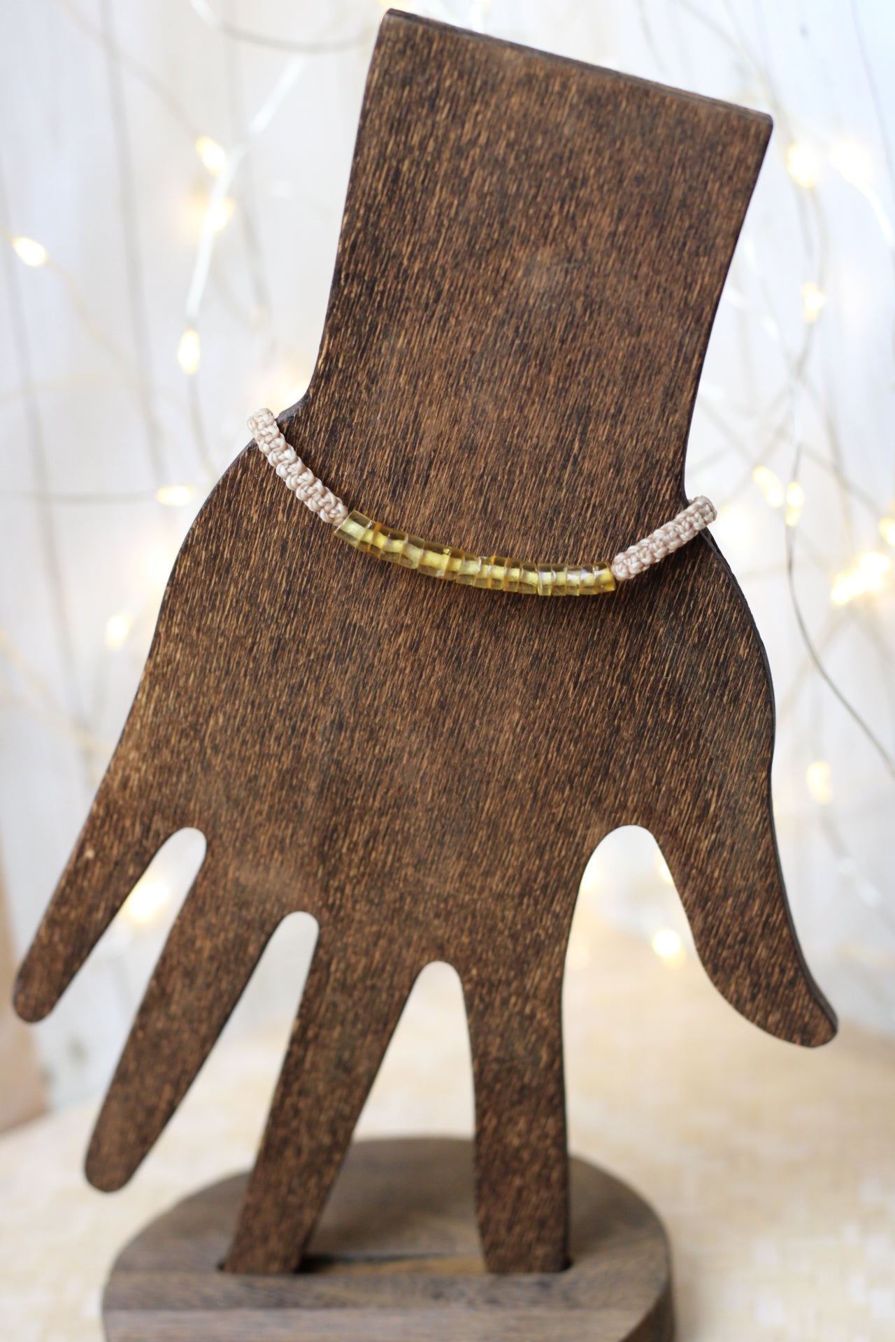 Amber bracelet