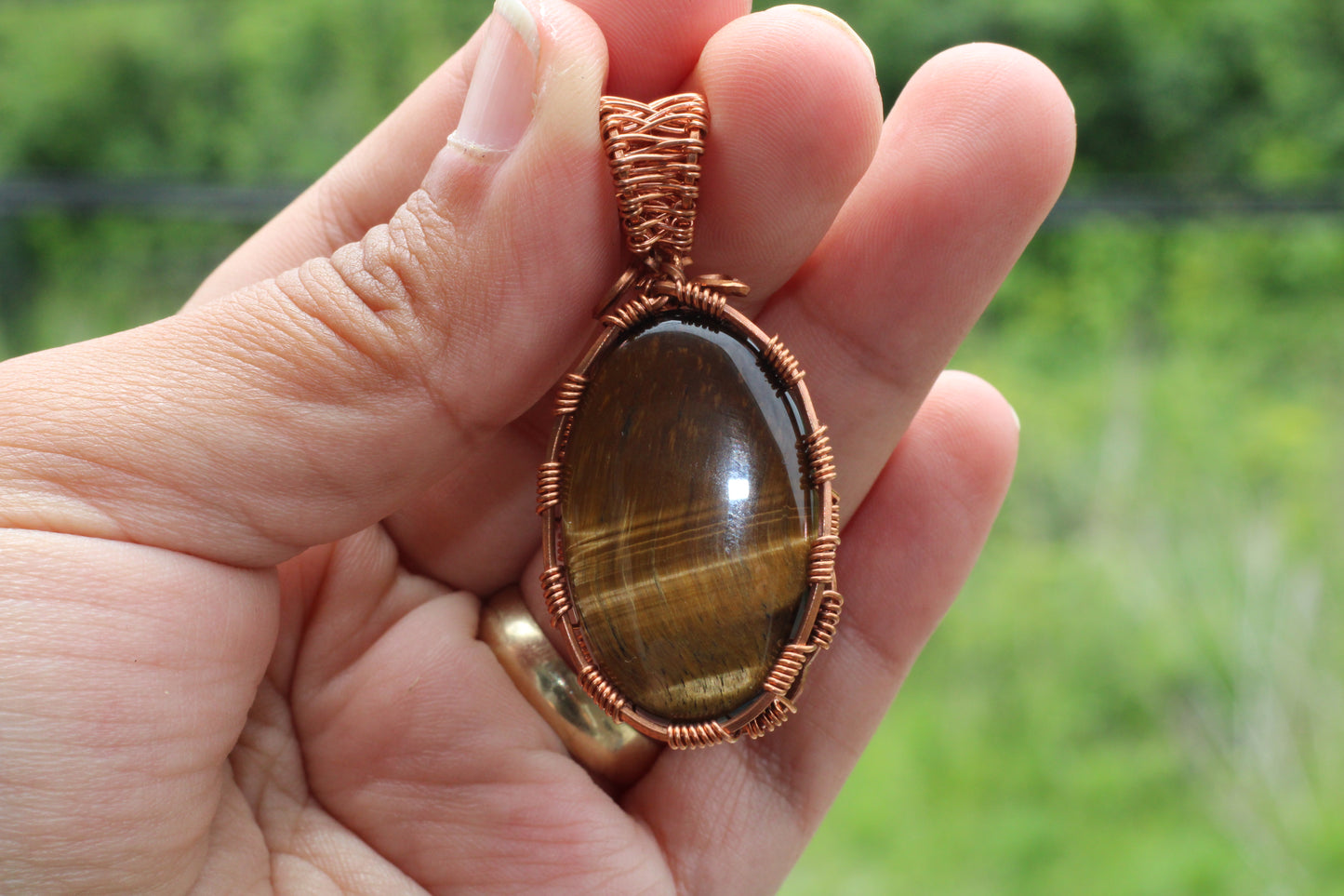 Eye Tiger Pendant